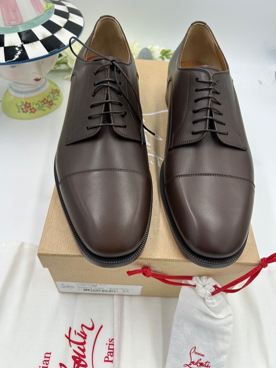 Men’s Christian Louboutin CORTOMALE. Oxford. Size 43/10 US.  MADE IN ITALY main image 6